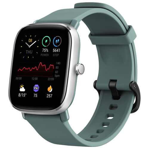 Amazfit GTS 2 Mini Smartwatch with Heart Rate Monitor - Green