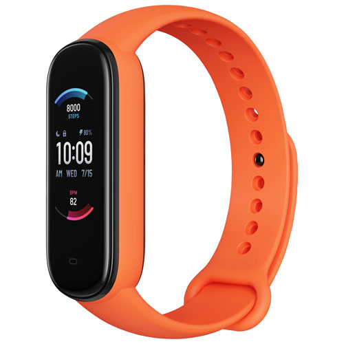 Amazfit Band 5 Fitness Tracker with Heart Rate Monitor - Orange