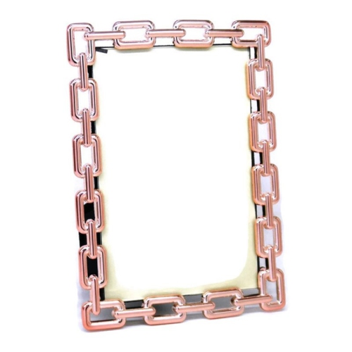 JIALLO CANADA  Jiallo 4X6 Link Modern Stainless Steel Photo Frame In Copper