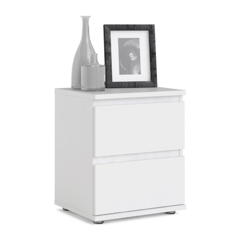 Tvilum Canada 2 Piece Set with 4 Drawer Writing Desk and 2 Drawer Nightstand