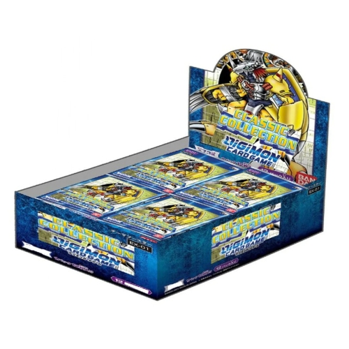 Digimon Card Game: Classic Collection Booster Box 24 packs per box, 12 cards per pack