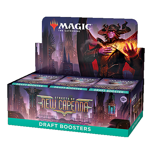 Magic: The Gathering: Paquet de 36 paquets de cartes Streets of New Capenna Draft, 15 cartes par paquet