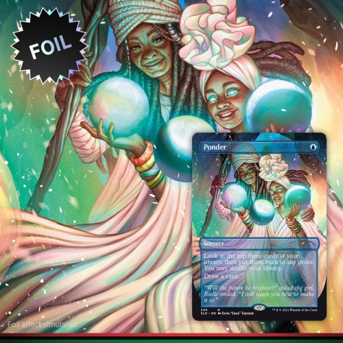 Magic: The Gathering Secret Lair - Premium Foil Edition - Black is Magic