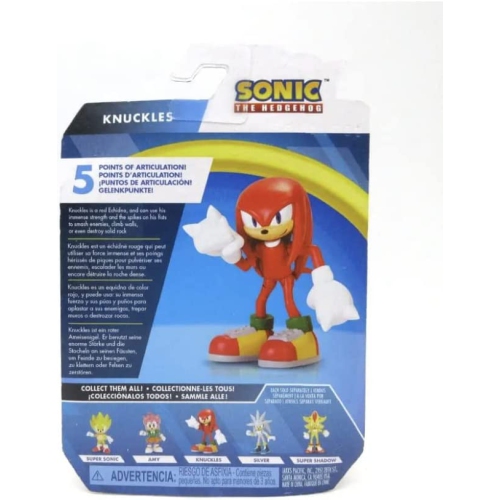 Sonic The Hedgehog 2 Inch Figurine - Knuckles