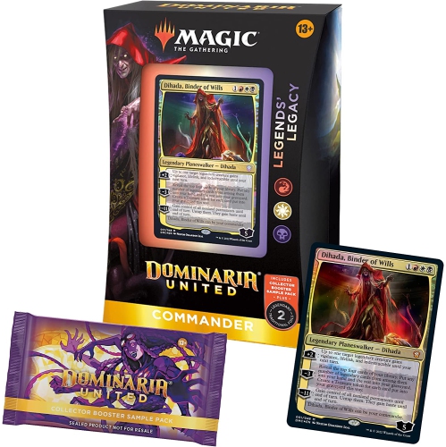 MAGIC THE GATHERING  Magic: The Gathering Commander Deck - Dominaria United - Legends Legacy - Preorder Ships 09-09-2022