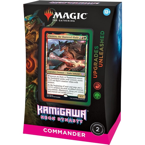 Magic: The Gathering Commander Deck - Kamigawa: Neon Dynasty - Upgrades Unleashed