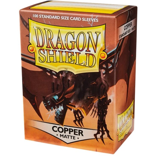 Dragon Shield 100ct Standard Card Sleeves - Matte Copper