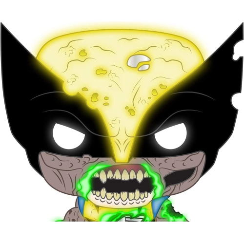 Funko Pop! Marvel: Zombies - Glow in The Dark Zombie Wolverine #662