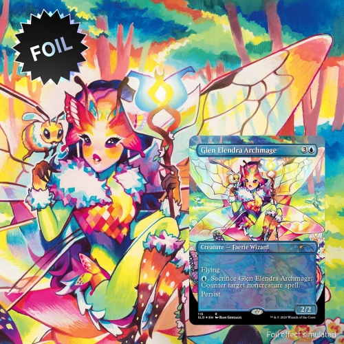 Magique : The Gathering Secret Lair - Premium Foil Edition - Feyrie, Feyrie et Feyrie Rad