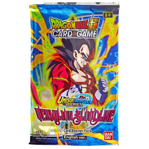 DRAGON BALL SUPER  Tcg: Booster Pack - Vermilion Bloodline Bt11 (2Nd Edition)