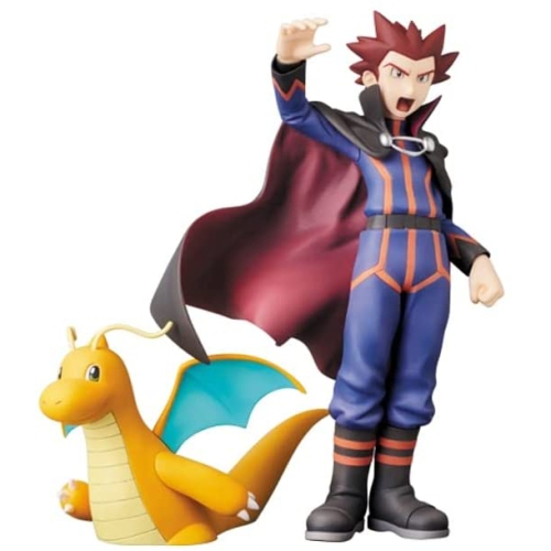 POKEMON  Medicom Toy 15 Inch Pvc Figure - Ppp Perfect Posing Products - Lance & Dragonite