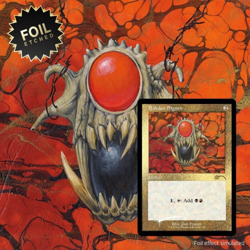 Magique : The Gathering Secret Lair - Etched Foil Edition - Dan Frazier est de retour : Allied Signets