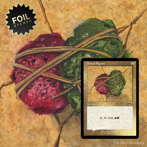 Magique : The Gathering Secret Lair - Etched Foil Edition - Dan Frazier est de retour : Allied Signets