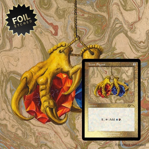 Magique : The Gathering Secret Lair - Etched Foil Edition - Dan Frazier est de retour : Les filets ennemis