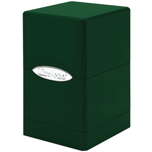 Ultra Pro Satin Tower Deck Box - Hi-Gloss Emerald Green