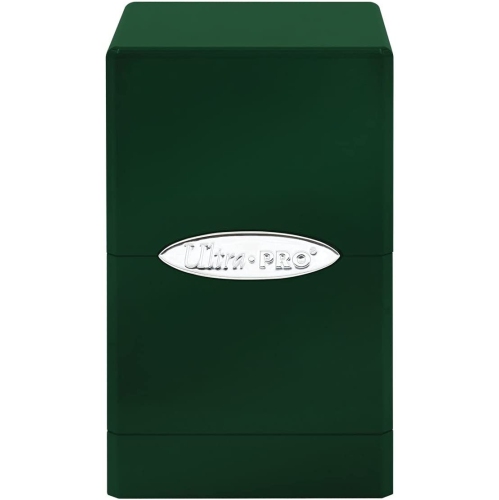 Ultra Pro Satin Tower Deck Box - Hi-Gloss Emerald Green