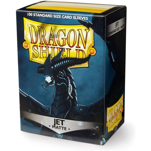 Dragon Shield 100ct Standard Card Sleeves - Matte Jet