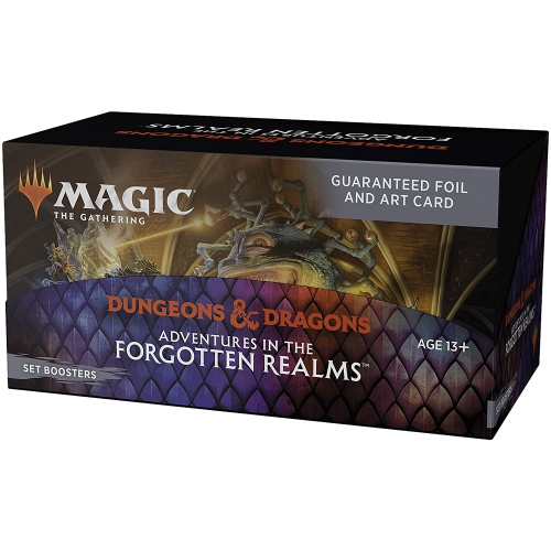 Magic: The Gathering Set Booster Box - Adventures in The Forgotten Realms
