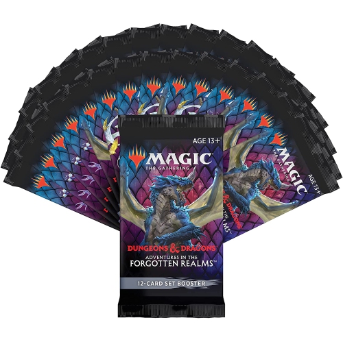 Magic: The Gathering Set Booster Box - Adventures in The Forgotten Realms