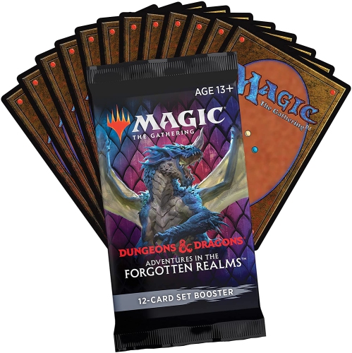 Magic: The Gathering Set Booster Box - Adventures in The Forgotten Realms