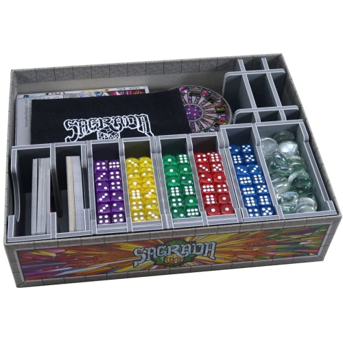 Folded Space Sagrada and Expansions Board Game Box Inserts