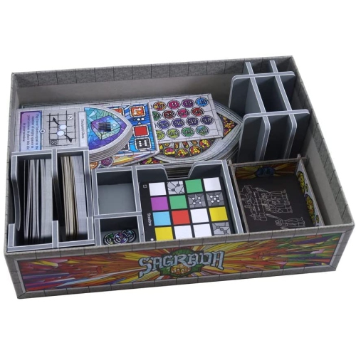 Folded Space Sagrada and Expansions Board Game Box Inserts
