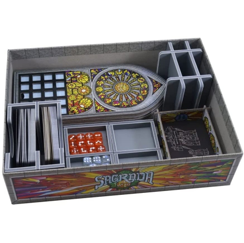 Folded Space Sagrada and Expansions Board Game Box Inserts