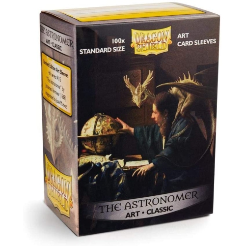 Dragon Shield 100ct Standard Card Sleeves - Classic Art: The Astronomer
