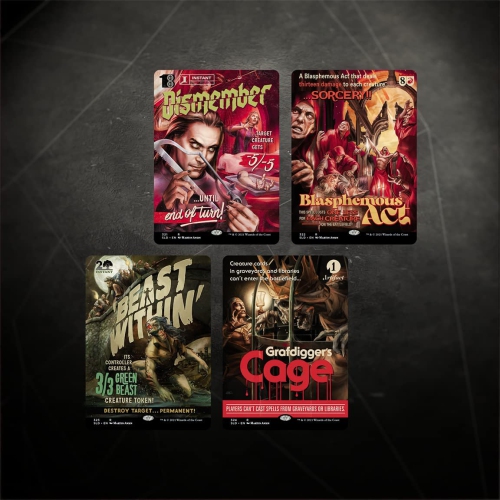 Magique : The Gathering Secret Lair - Premium Foil Edition - Monster Movie Marathon