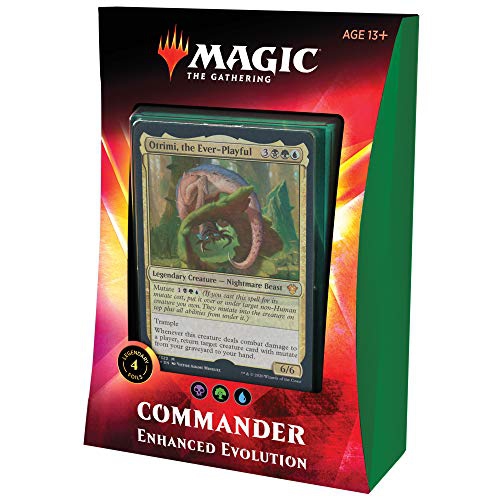 MAGIC THE GATHERING  Magic: The Gathering Commander Deck - Ikoria: Lair Of Behemoths - Enhanced Evolution