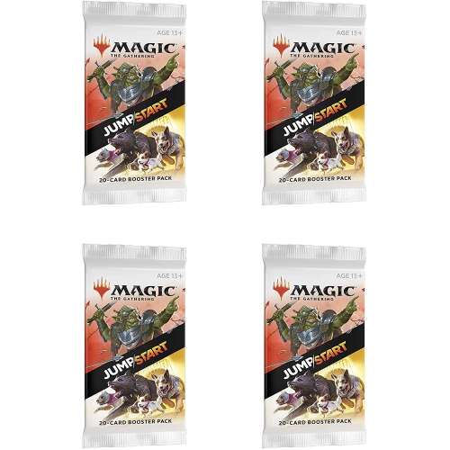 Magic: The Gathering Draft Booster Pack Lot - Jumpstart - 4 Packs