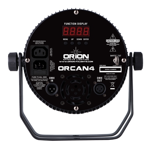 Orion ORCAN4 High Output RGBWA+UV LED Par Can