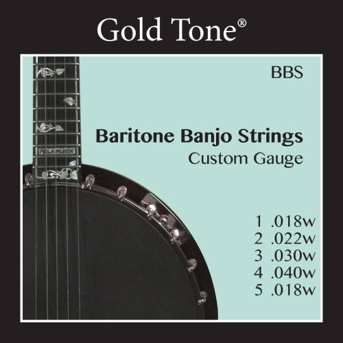 Gold Tone Cordes de banjo baryton calibre sur mesure