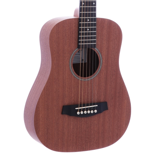 Denver 3/4-Scale Travel Guitar - Brown