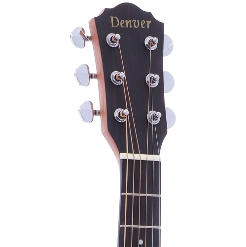 Denver 3/4-Scale Travel Guitar - Brown