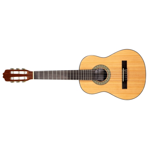 DENVER  Classical Guitar - 1/2 Size - Left Handed - Natural