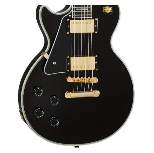 Epiphone Les Paul Custom Electric Guitar, Left-Handed - Ebony