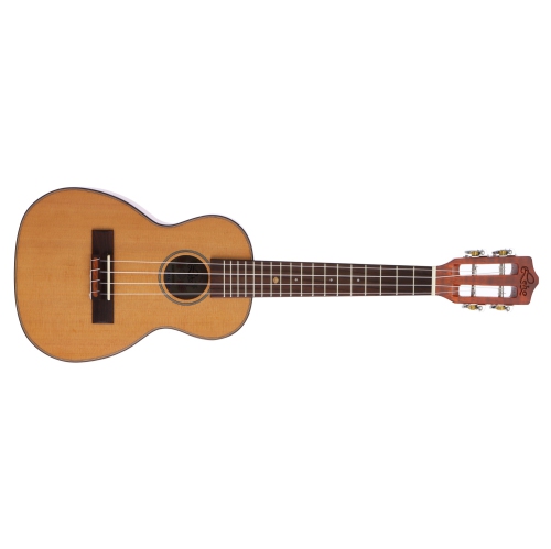 Leho Flame Maple Concert Ukulele with Solid Cedar Top