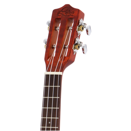 Leho Flame Maple Concert Ukulele with Solid Cedar Top