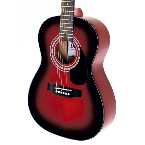 Denver Acoustic Guitar - 3/4 Size - Red
