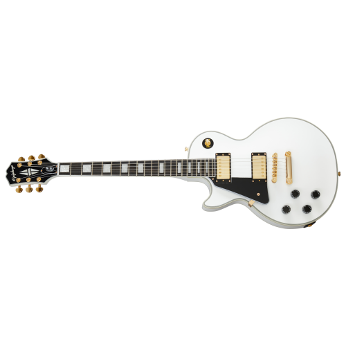 Epiphone Les Paul Custom Electric Guitar, Left-Handed - Alpine White