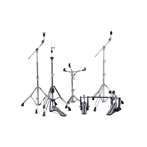 Image 1 of 1.. Mapex Mars 5 Piece Hardware Pack with Double Pedal - Chrome