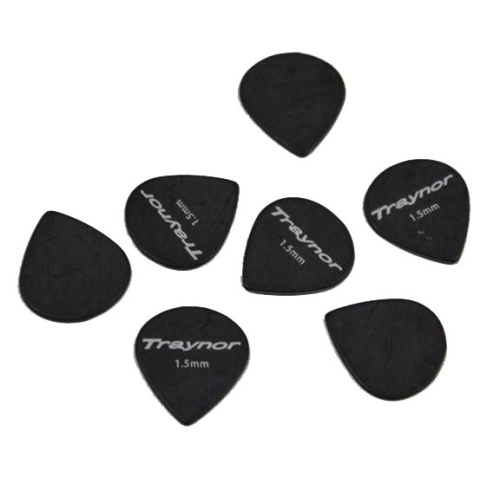 TRAYNOR  Jazz Guitar Picks Pack Of 12 - 1.2Mm