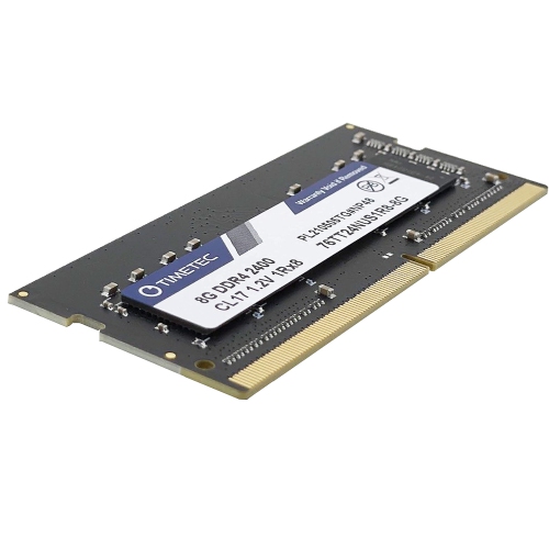 Timetec 8GB DDR4 2400MHz PC4-19200 (PC4-2400T) Non-ECC Unbuffered 1.2V CL17 1Rx8 Single Rank 260 Pin SODIMM Laptop Notebook PC Computer Memory RAM
