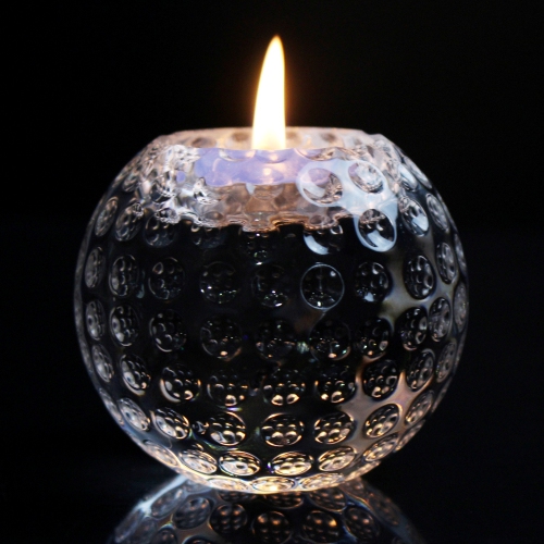 Jiallo Golf Ball Tea Lite Candle Holder 3" diameter