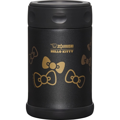 Zojirushi x HELLO KITTY® Stainless Steel Food Jar SW-EAE50KT(BA) - Black