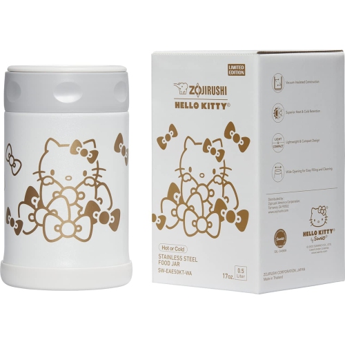Zojirushi x HELLO KITTY® Stainless Steel Food Jar SW-EAE50KT(WA) - White