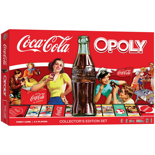 Image 1 de 2.. Jeu de société Opoly Coca-Cola - Anglais