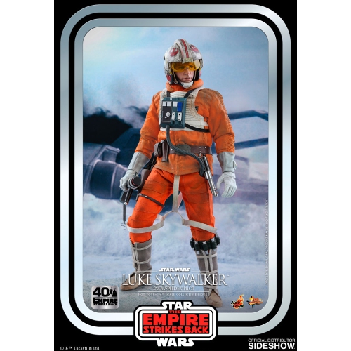 Star Wars The Empire Strikes Back 11 Inch Action Figure 1/6 Scale - Luke Skywalker Snowspeeder Pilot Hot Toys 906711