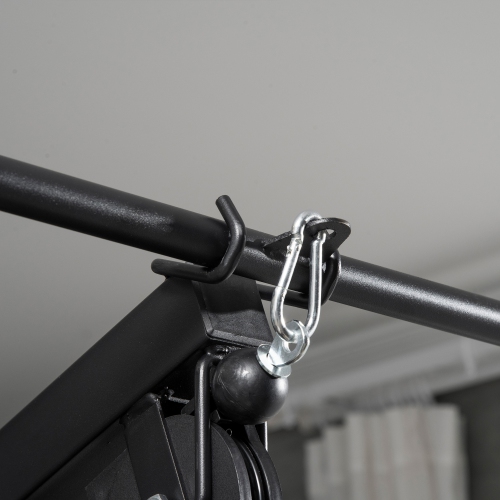 Appareil d'entraînement musculaire Home Gym Equipment de Soozier, machine d'entraînement multifonction avec pile de poids 143&nbsp;lb pour